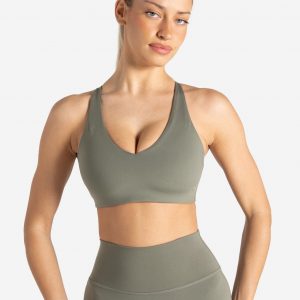 Allure Adjustable Sports Bra - Dusky Sage