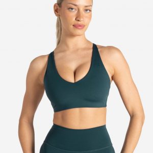 Allure Adjustable Sports Bra - Marine Teal