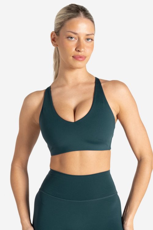 Allure Adjustable Sports Bra – Marine Teal