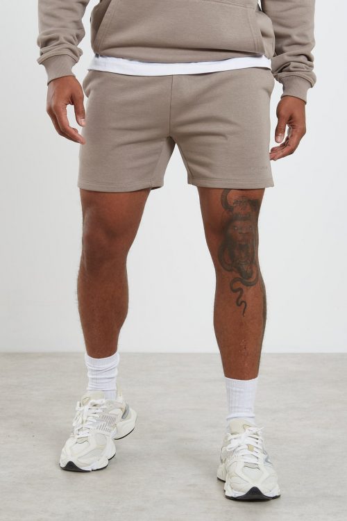 Core Loopback Shorts – Taupe