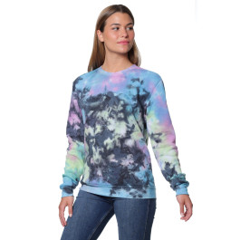 Galaxy Tie Dye Crew Sweatshirt