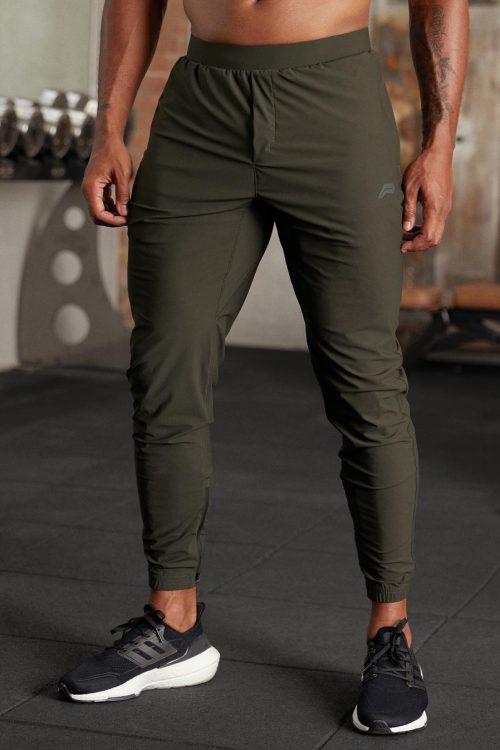 Hybrid Everyday Joggers – Dark Olive