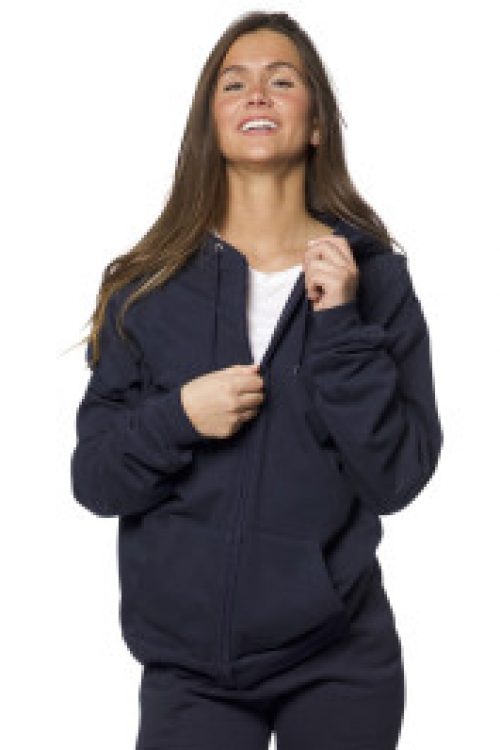 Organic Full Zip Hooded Sweatshirt
