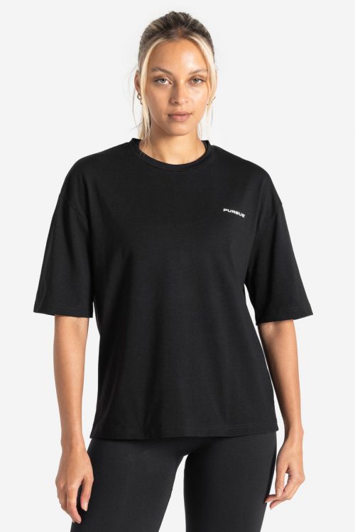 Oversized T-Shirt – Black