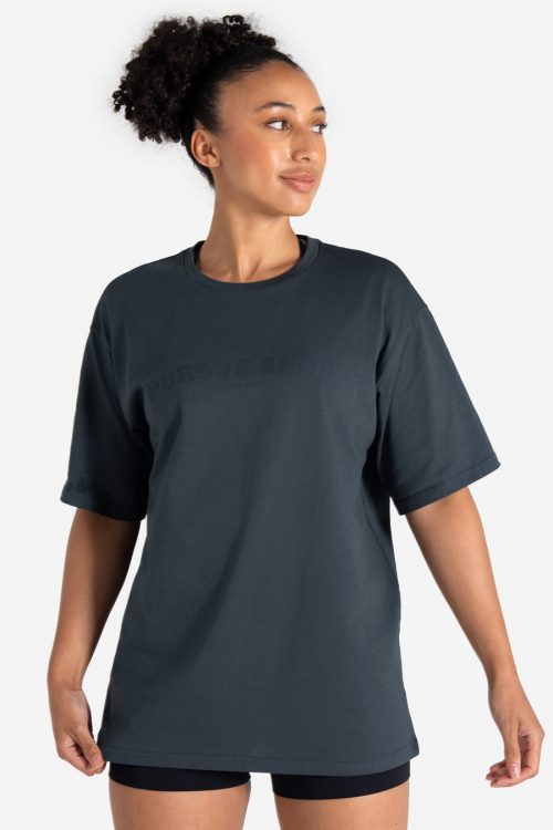 Pump Cover T-Shirt – Deep Blue