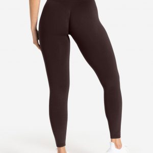 Scrunch Seamless Leggings - Chocolate Plum