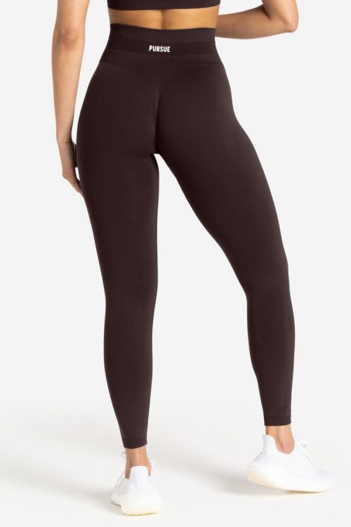 Scrunch Seamless Leggings – Chocolate Plum