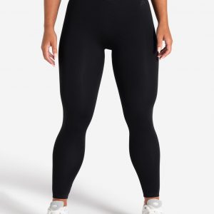 Sculpt Seamless Scrunch Leggings - Black