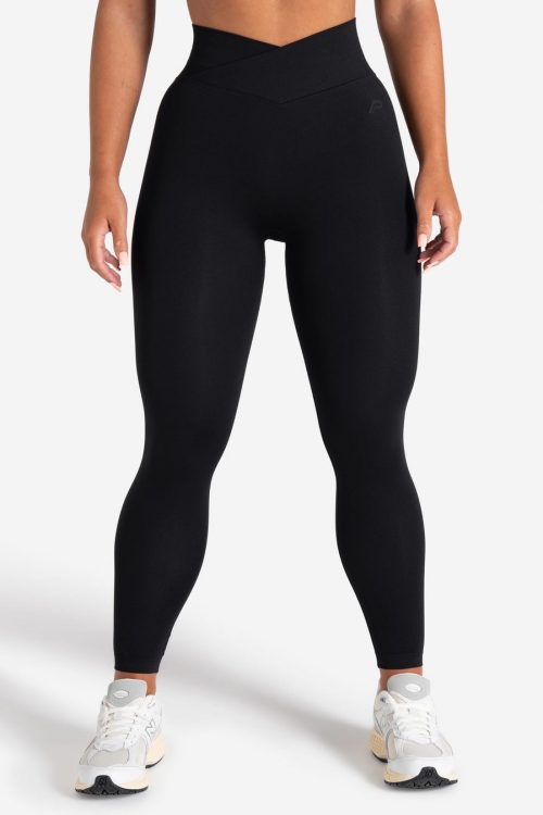 Sculpt Seamless Scrunch Leggings – Black