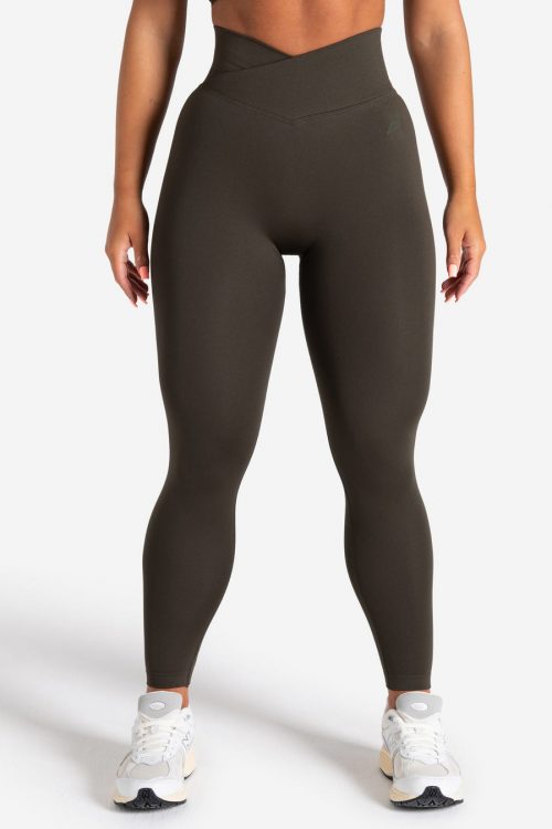 Sculpt Seamless Scrunch Leggings – Olive