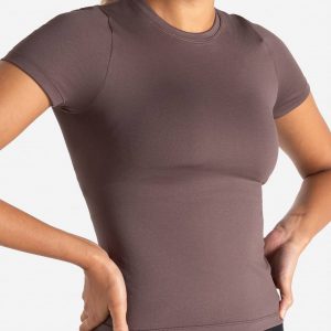 Sculpt Seamless T-Shirt - Mocha