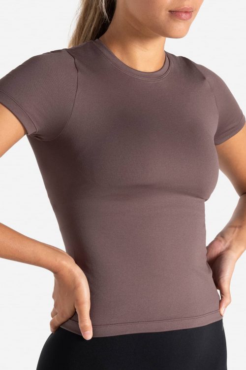 Sculpt Seamless T-Shirt – Mocha