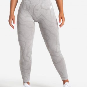 Sustainable Seamless Leggings - Cloud Grey