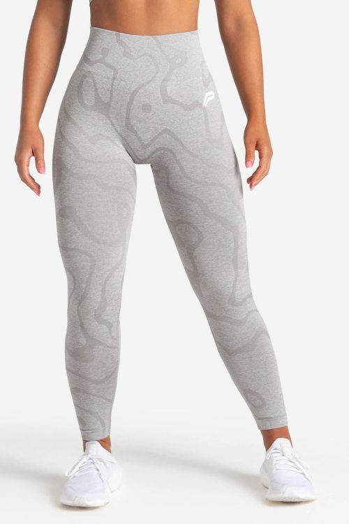 Sustainable Seamless Leggings – Cloud Grey