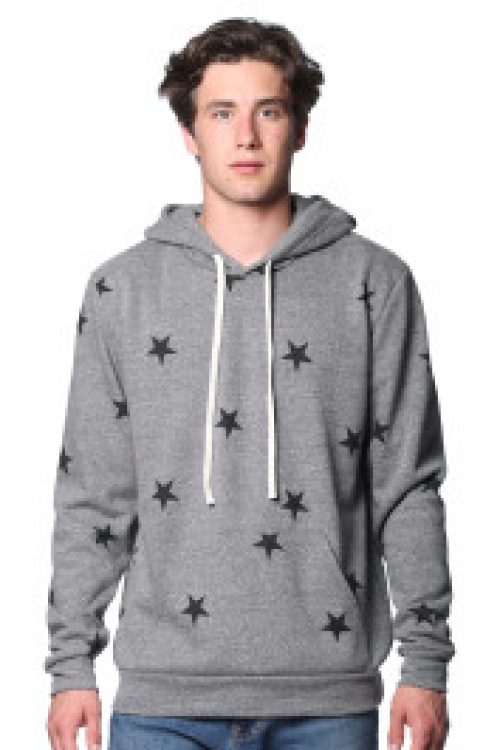 Triblend Pullover Star Hoodie