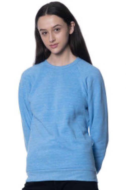 Triblend Raglan Crew Sweatshirt
